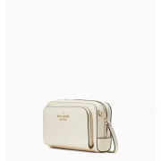 [美國代朋] ♠️Kate Spade ♠️ staci dual zip around crossbody - Color: Parchment