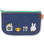 [日本直送] Miffy Kitchen 限定 拉鍊小袋(廚房剪影款)