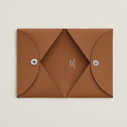 [歐洲代購] Hermes Calvi card holder (Epsom calfskin) - 100%正貨(有盒有單全套)