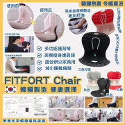 韓國 FITFORT Chair 矯正坐姿椅背墊（附送軟墊）