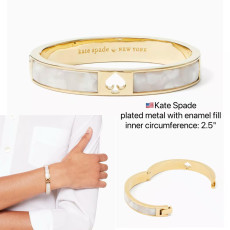 [美國直送] Kate Spade Hole Punch Spade 10mm Spade Hinge Bangle