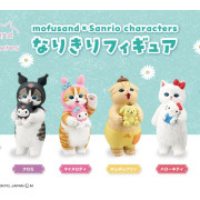 [日本直送] 日版Mofusan x Sanrio 最新聯乘扭蛋擺件 (一套6件)