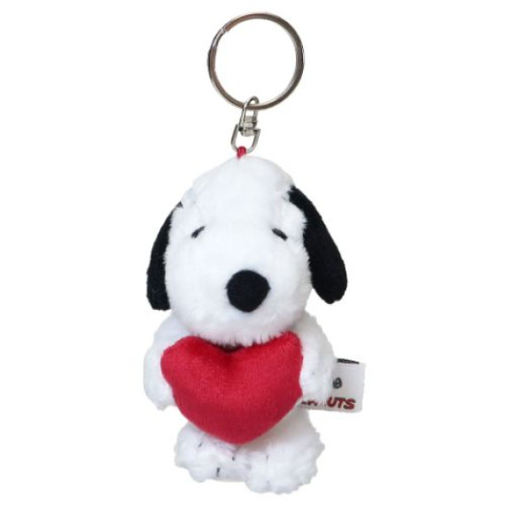 [日本直送] Petit Fluffy Mascot Snoopy Red Heart