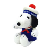 [早烏優惠~日本直送] Peanuts 海洋水手 毛絨公仔 - Snoopy 21cm