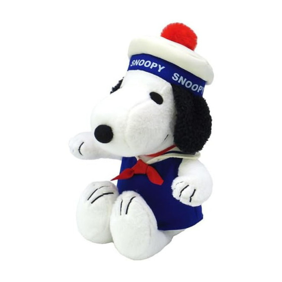 [早烏優惠~日本直送] Peanuts 海洋水手 毛絨公仔 - Snoopy 21cm