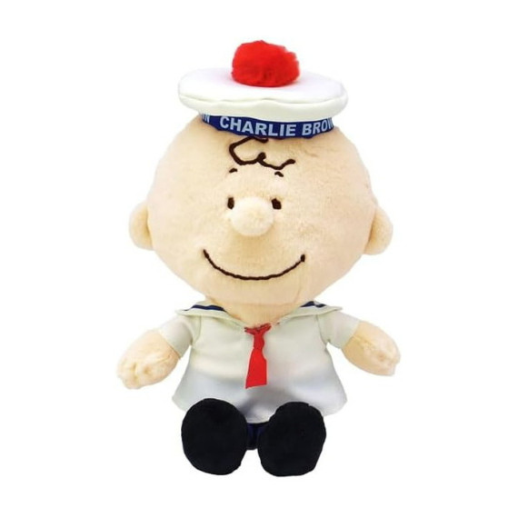 [早烏優惠~日本直送] Peanuts 海洋水手 毛絨公仔 - Charlie 24cm