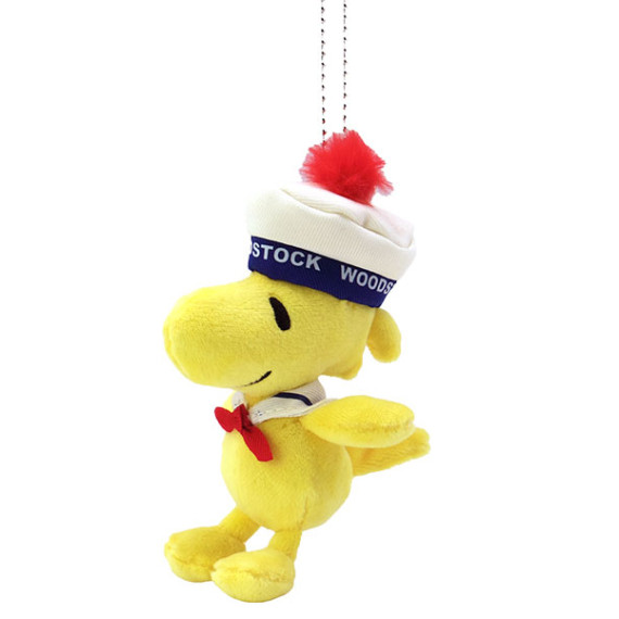 [日本直送] Peanuts 海洋水手 Woodstock毛絨公仔掛件 - 14cm [現貨]