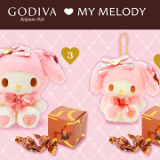 [日本直送] GODIVA x Sanrio Valentine’s Day 2024 情人節限定朱古力禮盒