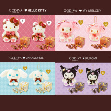 [日本直送] GODIVA x Sanrio Valentine’s Day 2024 情人節限定朱古力禮盒