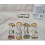 [日本直送] Mofusand 兩用帆布單肩包- 4 Burger [現貨]