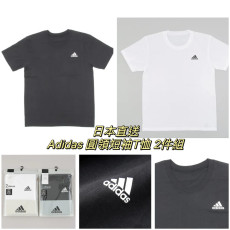 [日本直送] Adidas 圓領短袖T恤 2件組