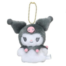 [日本直送] Sanrio 角色 Charapape 手指玩偶鑰匙圈 - Kuromi [現貨]