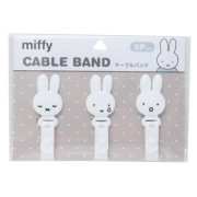 [日本直送] Miffy 臉形不同表情繞線收納帶 (3入) [現貨] 