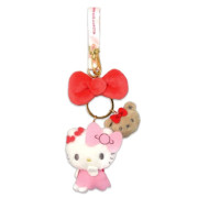 [日本直送] Hello Kitty 50週年紀念匙扣掛件 - 粉紅色 [現貨]