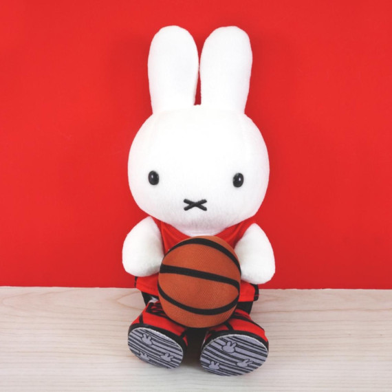 [日本預購-8月中下旬到港] Miffy Style 限定 籃球Miffy毛絨公仔