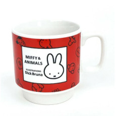 [日本直送] Miffy & Animals 2024年 馬克杯（紅色）