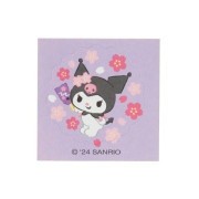 [日本直送] Sanrio角色許願牌毛絨利是封 1枚 - Kuromi (附送貼紙) [現貨]