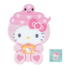 [日本直送] Sanrio角色許願牌毛絨利是封 1枚 - 蛇年 Hello Kitty (附送貼紙)