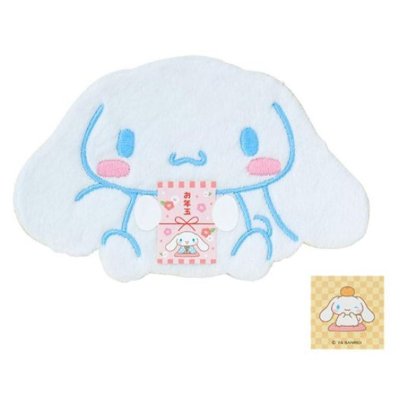 [日本直送] Sanrio角色毛絨利是封 1枚 - Cinnamoroll (附送貼紙)