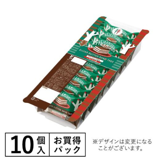 [日本直送] Sugar Butter Sand 季節限定 夾心餅 - Tiramisu 10入