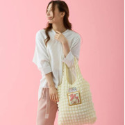 [日本直送] Chiikawa 雲朵Tote Bag - 米白色 (兔兔+Chiikawa+小八)