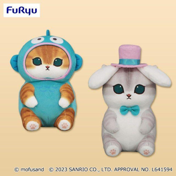 [日本直送] 景品公仔 Mofusand x Sanrio Characters 2023 公絨公仔 - 現貨