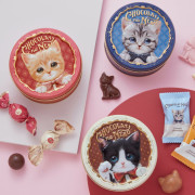 [日本直送] Morozoff x Chocolat na Neko 巧克力 虎斑貓 7塊, 115g