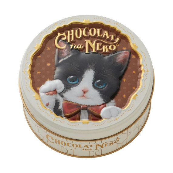 [日本直送] Morozoff x Chocolat na Neko 巧克力 淘氣貓 6塊, 120g