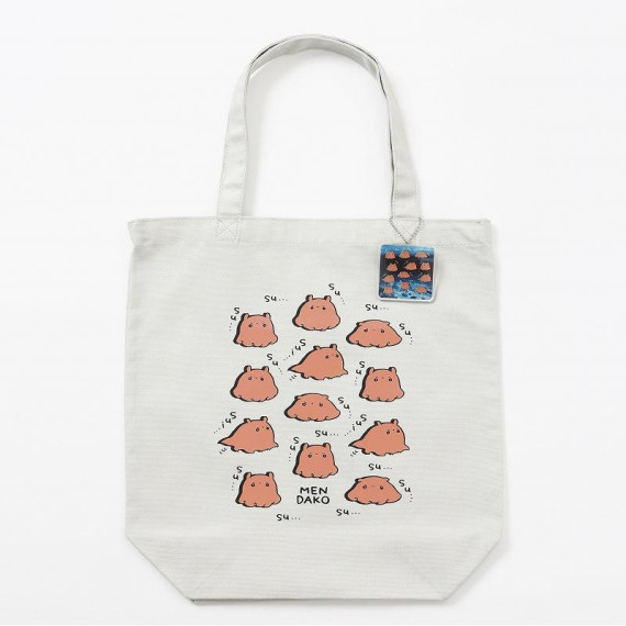 預購24/1新商品~[日本直送] Nagano 長野水族館系列 Tote Bag Mendako (淺灰色)